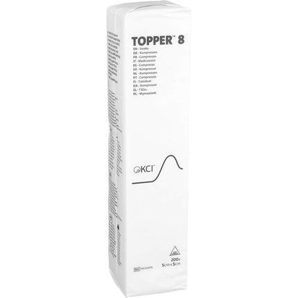 TOPPER 8 Kompr.5x5 cm unsteril
