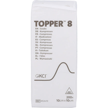 TOPPER 8 Kompr.10x10 cm unsteril