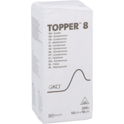 TOPPER 8 Kompr.10x10 cm unsteril