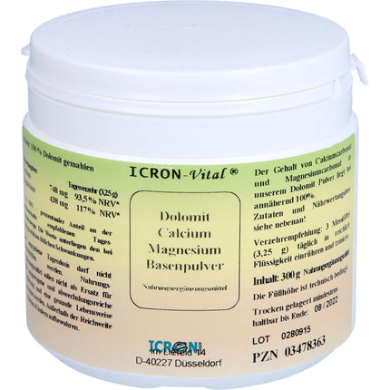 DOLOMIT Calcium Magnes.Basen Pulver Icron Vital