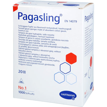 PAGASLING Mulltupfer Gr.1 haselnussgroß unsteril
