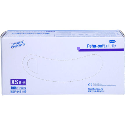 PEHA-SOFT nitrile Unt.Handsch.unste.puderfrei XS