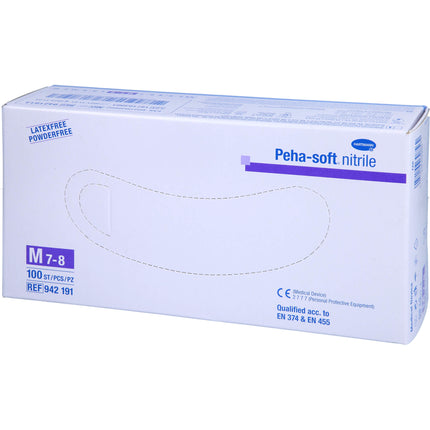 PEHA-SOFT nitrile Unt.Handsch.unste.puderfrei M
