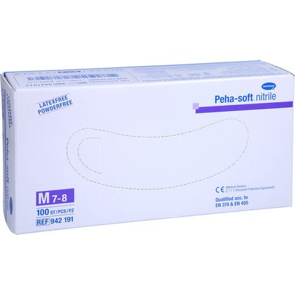 PEHA-SOFT nitrile Unt.Handsch.unste.puderfrei M