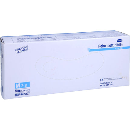 PEHA-SOFT nitrile guard Unt.Hands.unsteril pf M