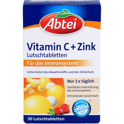 ABTEI Vitamin C plus Zink Lutschtabletten