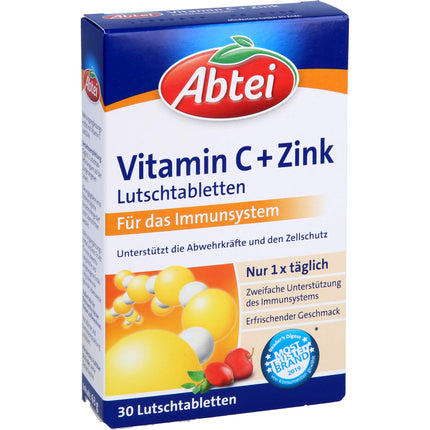 ABTEI Vitamin C plus Zink Lutschtabletten