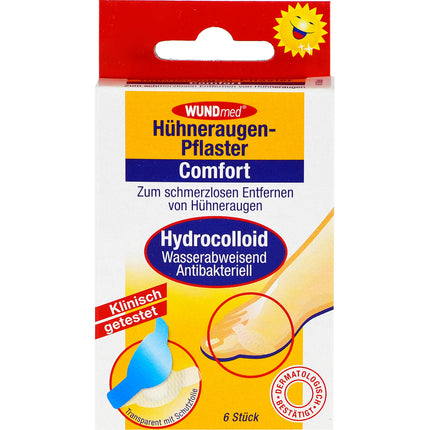 HÜHNERAUGENPFLASTER Comfort hydrocolloid