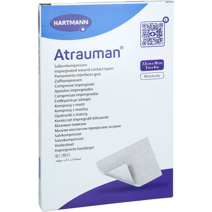 ATRAUMAN 7,5x10 cm steril Kompressen