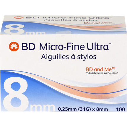 BD MICRO-FINE ULTRA Pen-Nadeln 0,25x8 mm 31 G