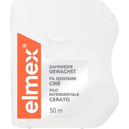 ELMEX Zahnseide gewachst mit Aminfluorid
