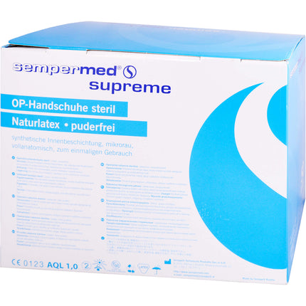 SEMPERMED Supreme OP-Handsch.steril puderfr.Gr.7