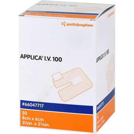 APPLICA I.V.100 Kanülenpflaster m.Saugpolster