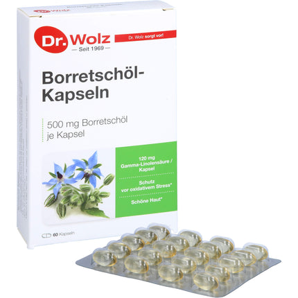 BORRETSCHÖL KAPSELN Dr.Wolz