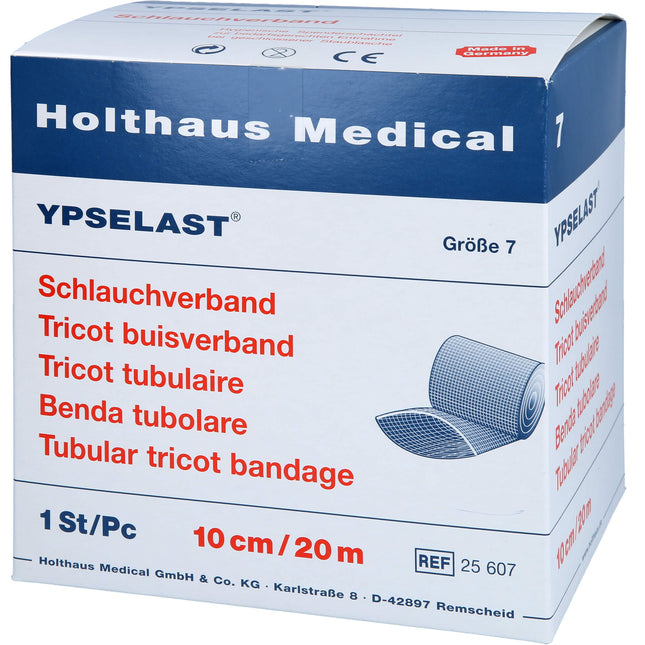 SCHLAUCHVERBAND YPSELAST Gr.7 20 m weiß