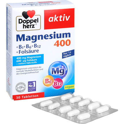 DOPPELHERZ Magnesium 400 mg Tabletten