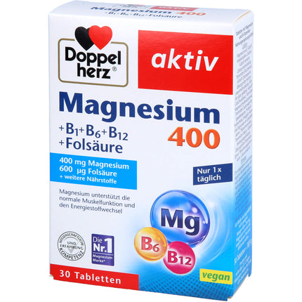 DOPPELHERZ Magnesium 400 mg Tabletten
