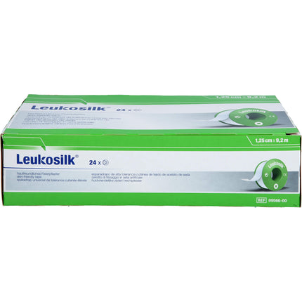 LEUKOSILK 1,25 cmx9,2 m