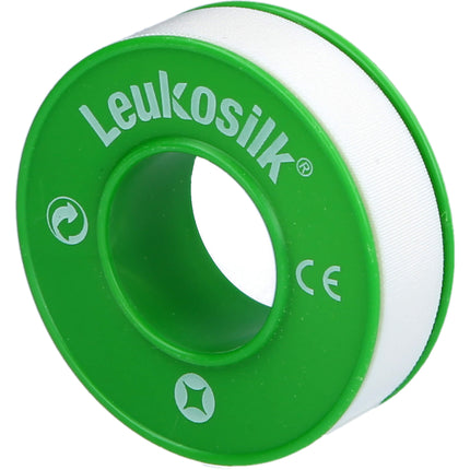 LEUKOSILK 1,25 cmx9,2 m