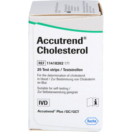 ACCUTREND Cholesterol Teststreifen
