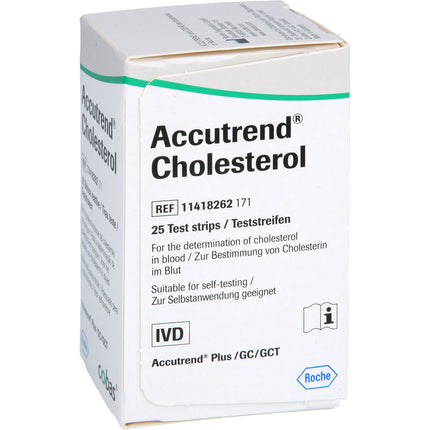 ACCUTREND Cholesterol Teststreifen