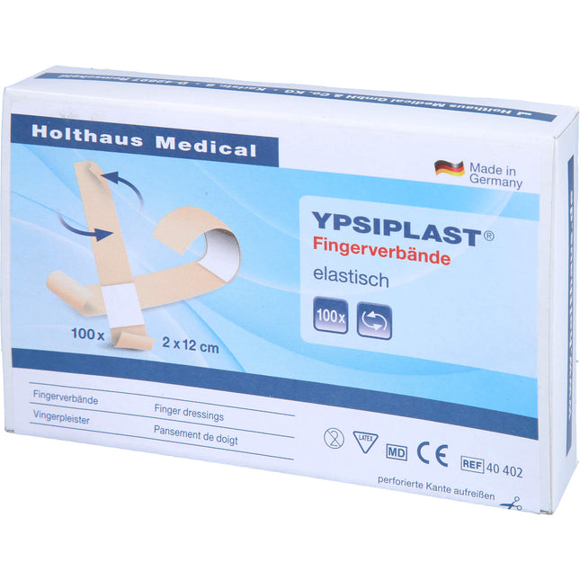 FINGERVERBAND YPSIPLAST elastisch 2x12 cm haut