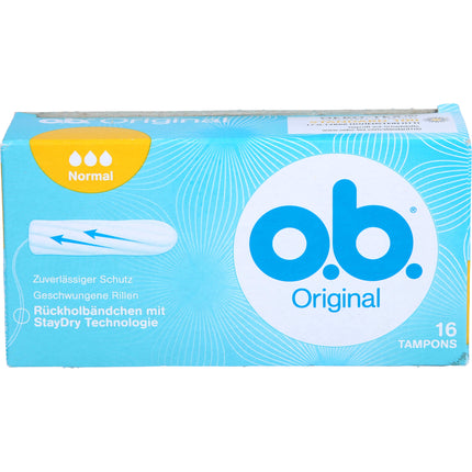 O.B. Tampons normal