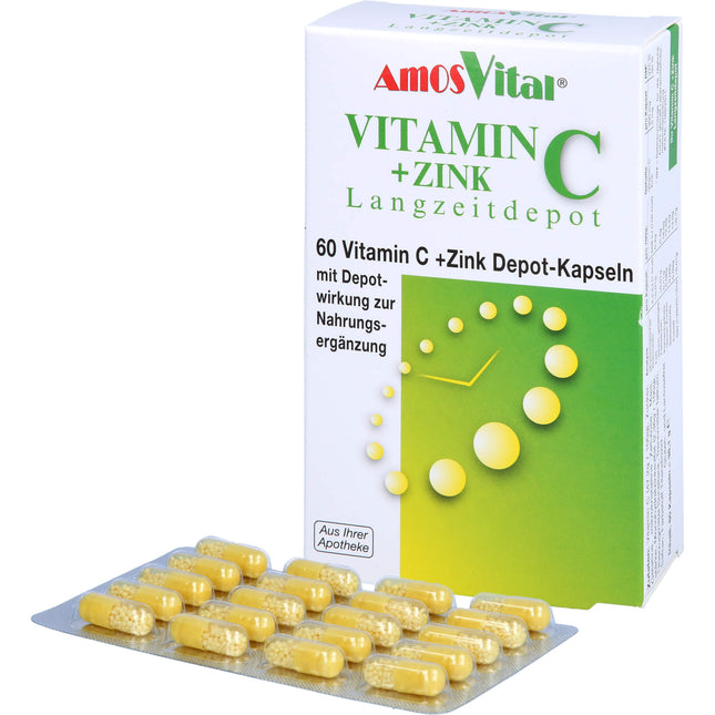VITAMIN C+ZINK Depot Kapseln