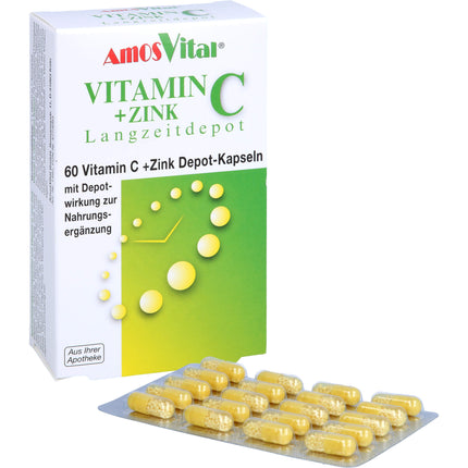 VITAMIN C+ZINK Depot Kapseln