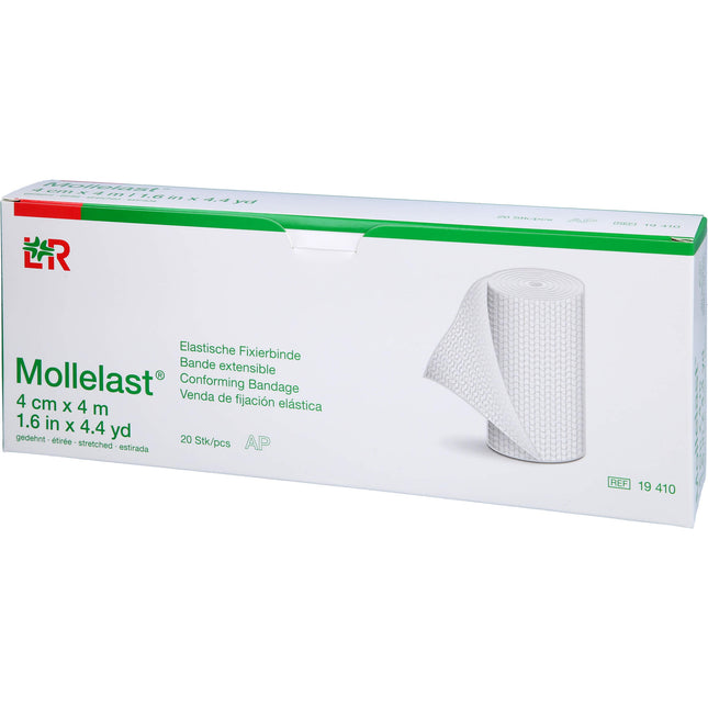 MOLLELAST Binden 4 cmx4 m weiß