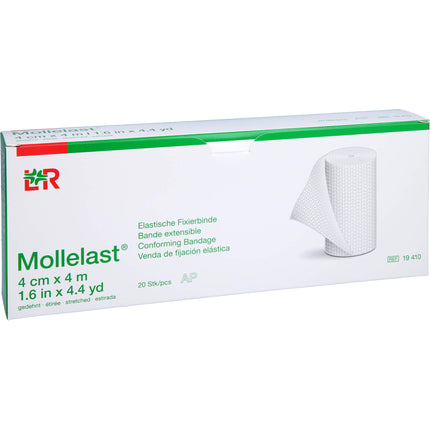 MOLLELAST Binden 4 cmx4 m weiß