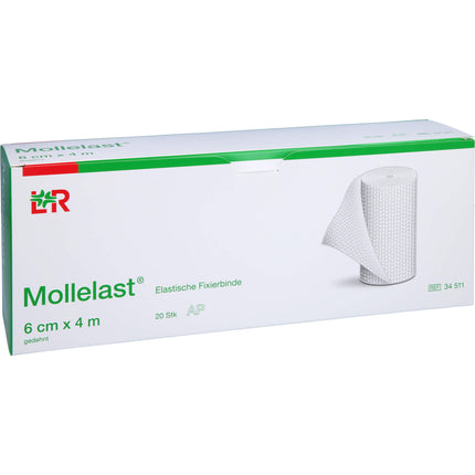 MOLLELAST Binden 6 cmx4 m weiß