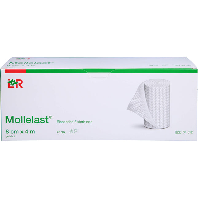 MOLLELAST Binden 8 cmx4 m weiß