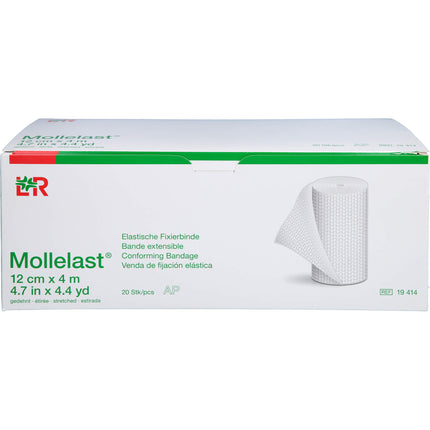 MOLLELAST Binden 12 cmx4 m weiß