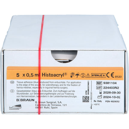 HISTOACRYL Gewebekleber blau Ampullen