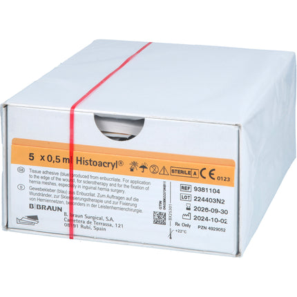 HISTOACRYL Gewebekleber blau Ampullen