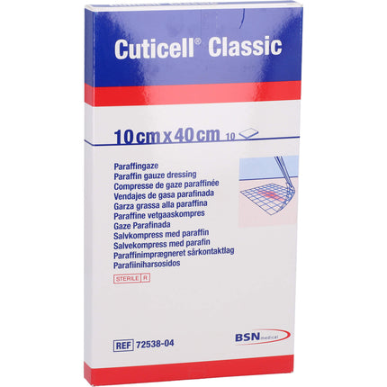 CUTICELL Classic Wundgaze 10x40 cm