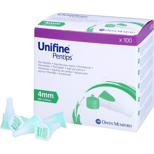 UNIFINE Pentips Kanüle 32 G 4 mm
