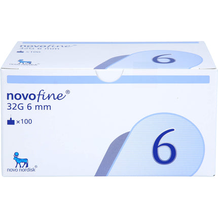 NOVOFINE Nadeln 32 G 6 mm