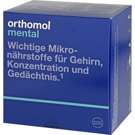 ORTHOMOL mental Granulat/Kapseln 30 Tage Kombip.