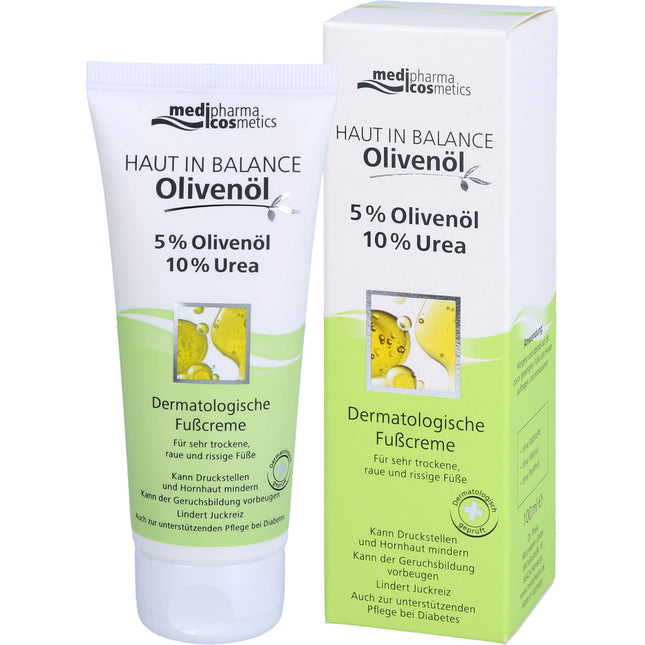 HAUT IN BALANCE Olivenöl Fußcr.5%Oliven.10%Urea