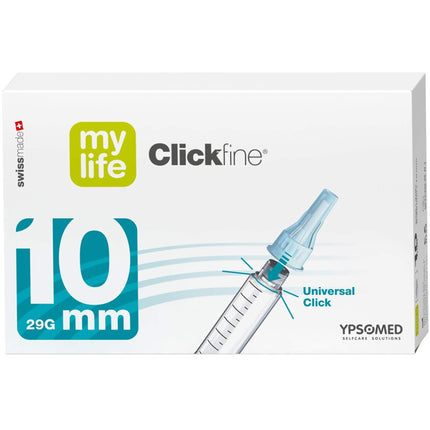 MYLIFE Clickfine Pen-Nadeln 29 G 10 mm