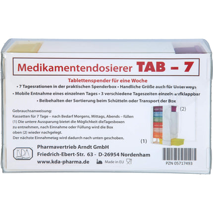 MEDIKAMENTENDOSIERER TAB-7