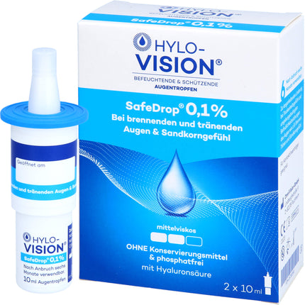 HYLO-VISION SafeDrop 0,1% Augentropfen