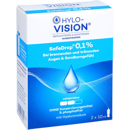 HYLO-VISION SafeDrop 0,1% Augentropfen