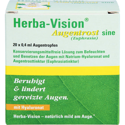 HERBA-VISION Augentrost sine Augentropfen