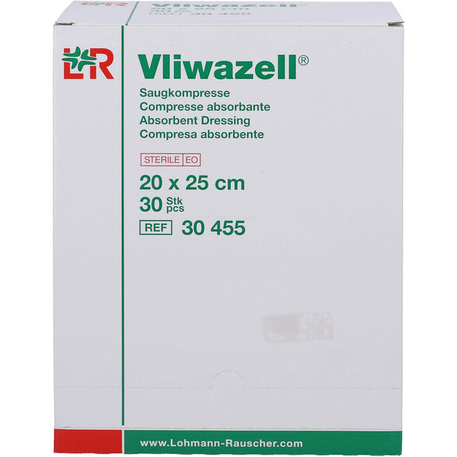 VLIWAZELL Saugkompressen steril 20x25 cm
