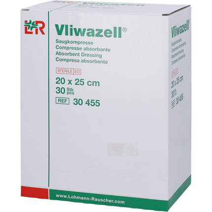 VLIWAZELL Saugkompressen steril 20x25 cm