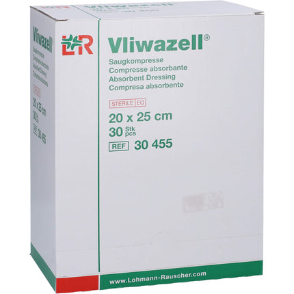 VLIWAZELL Saugkompressen steril 20x25 cm