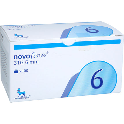 NOVOFINE Nadeln 31 G 0,25x6 mm